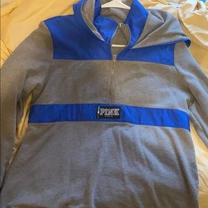 Victoria’s Secret PINK hockey zip hoodie size L